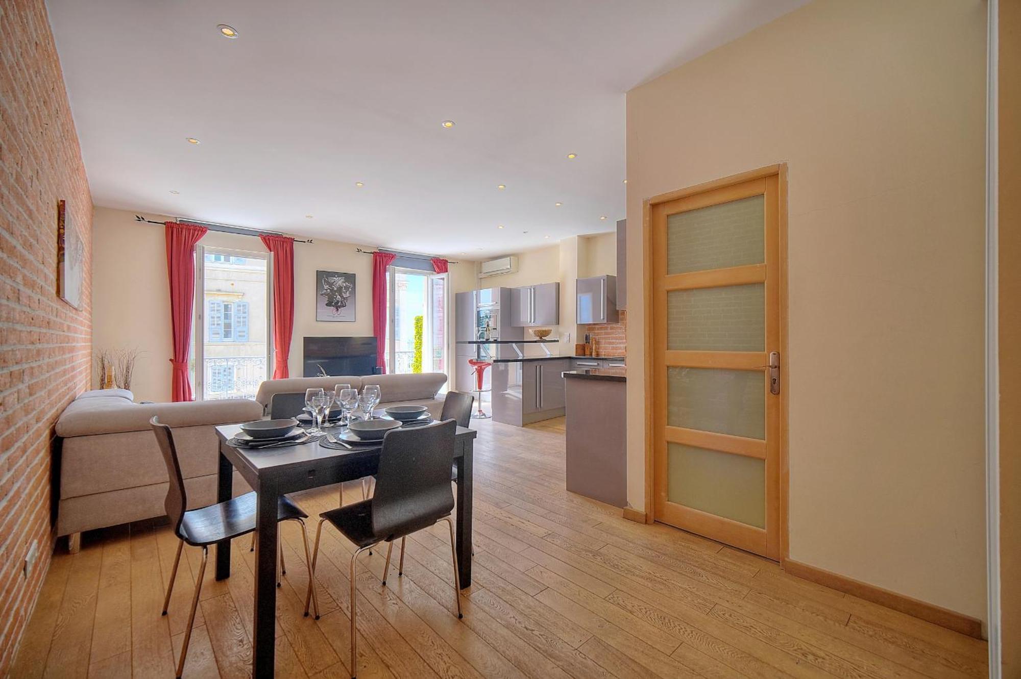 Moderne 3 Pieces Idealement Situe Centre De Cannes L! A2B22 Экстерьер фото