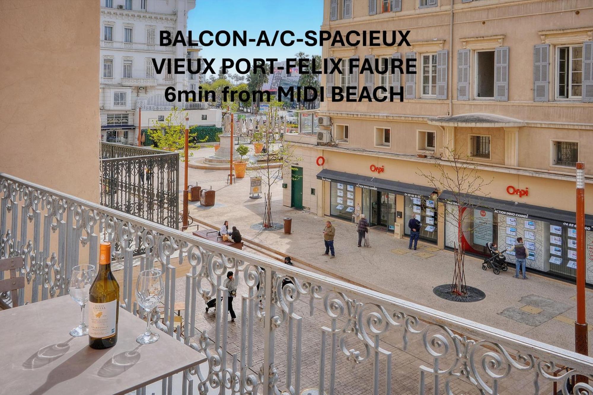 Moderne 3 Pieces Idealement Situe Centre De Cannes L! A2B22 Экстерьер фото